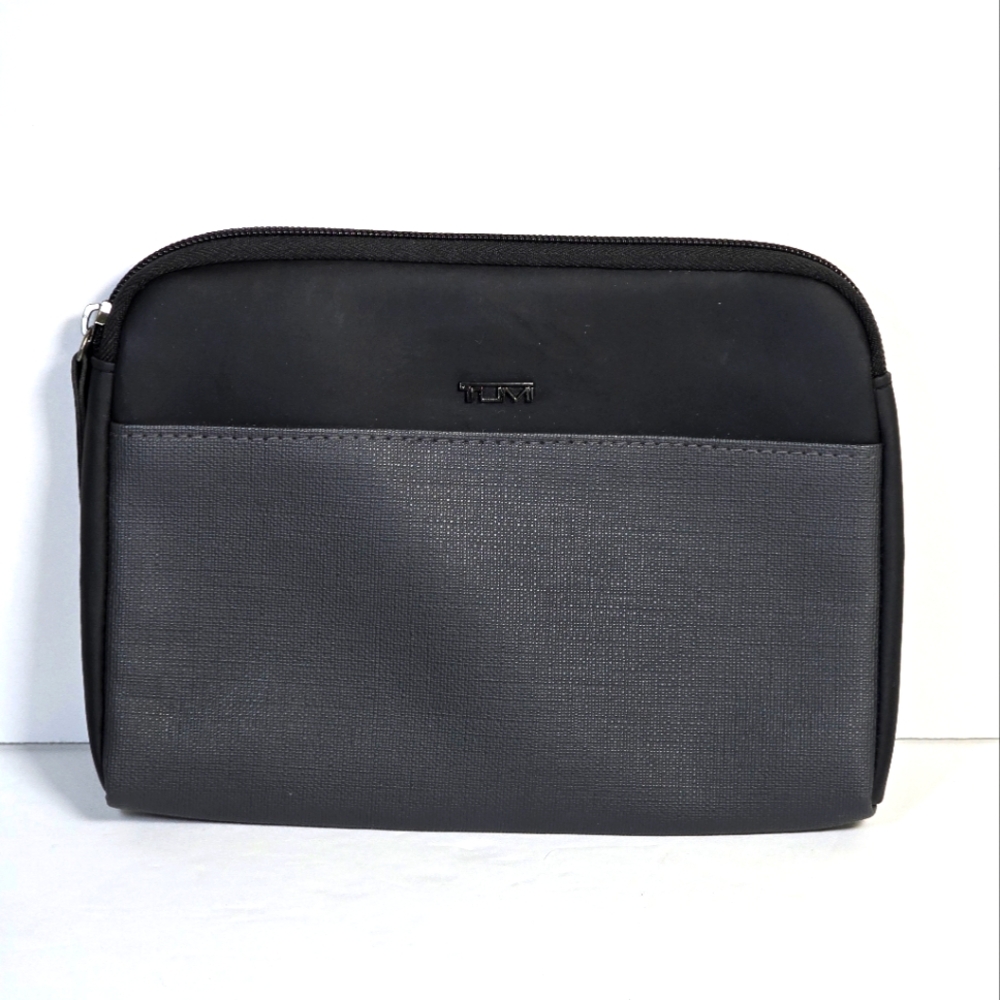 TUMI Men's Black and Gray Bag